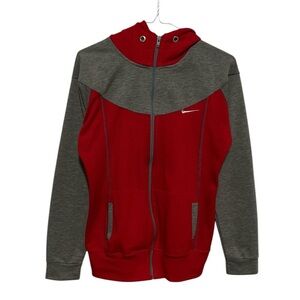 3 For 25 Nike Red and Grey Zip-Up Hoodie